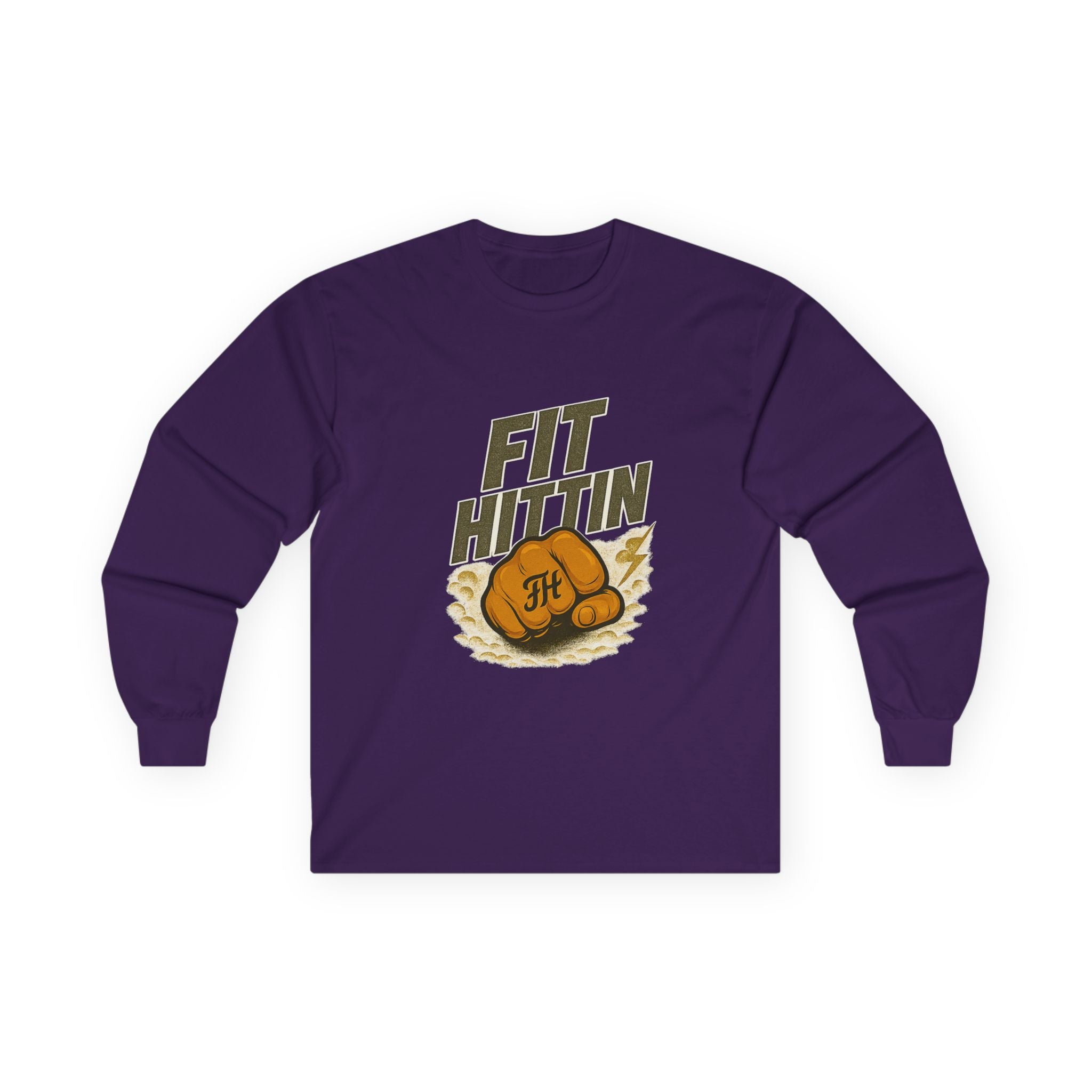 Fit Hittin Boxing Gloves Long Sleeve Tee