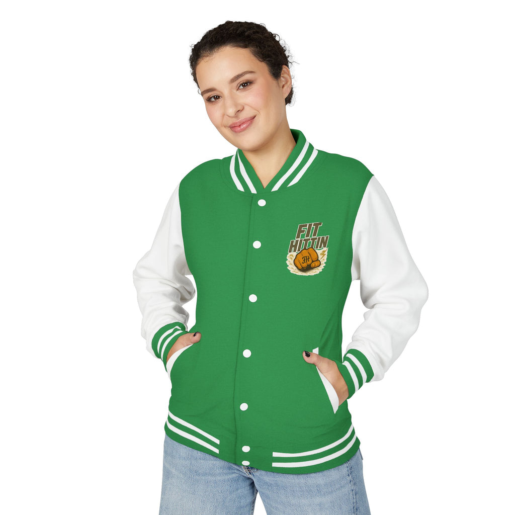 Letterman Jacket — "Eat Now" Vintage Turkey Patch Varsity Jacket
