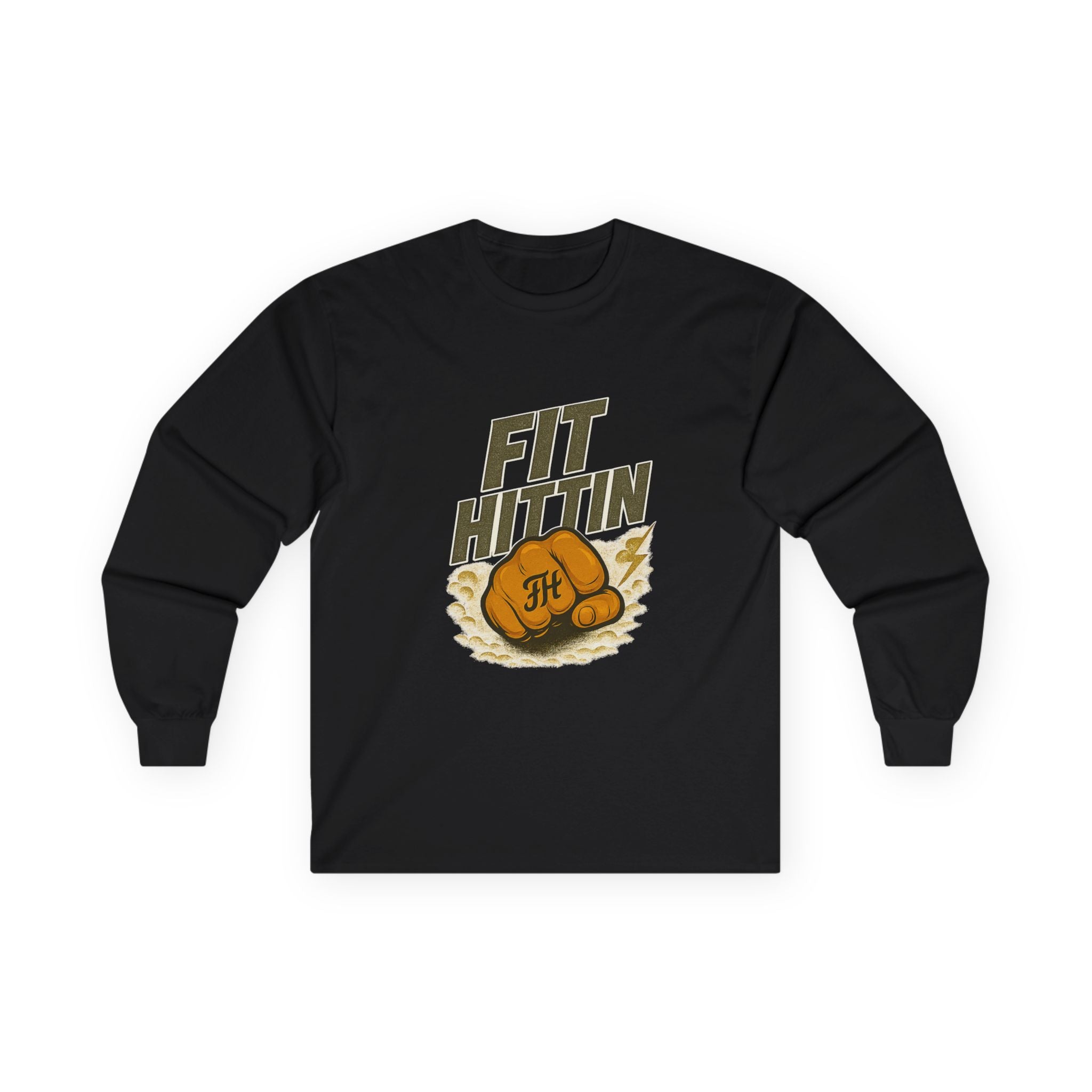 Fit Hittin Boxing Gloves Long Sleeve Tee