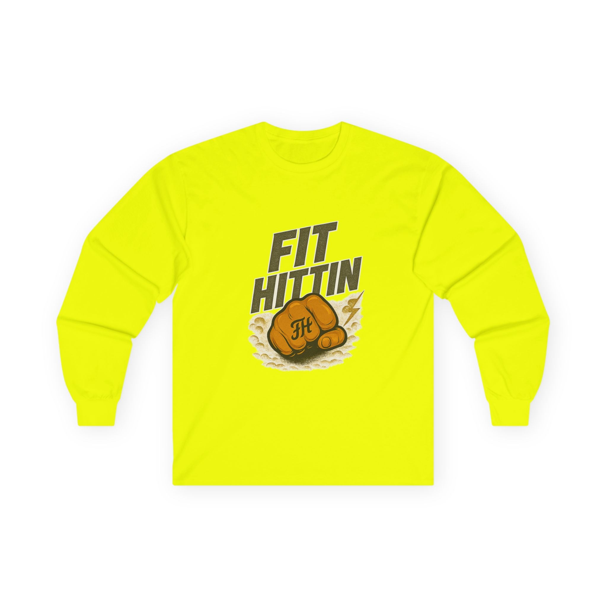 Fit Hittin Boxing Gloves Long Sleeve Tee
