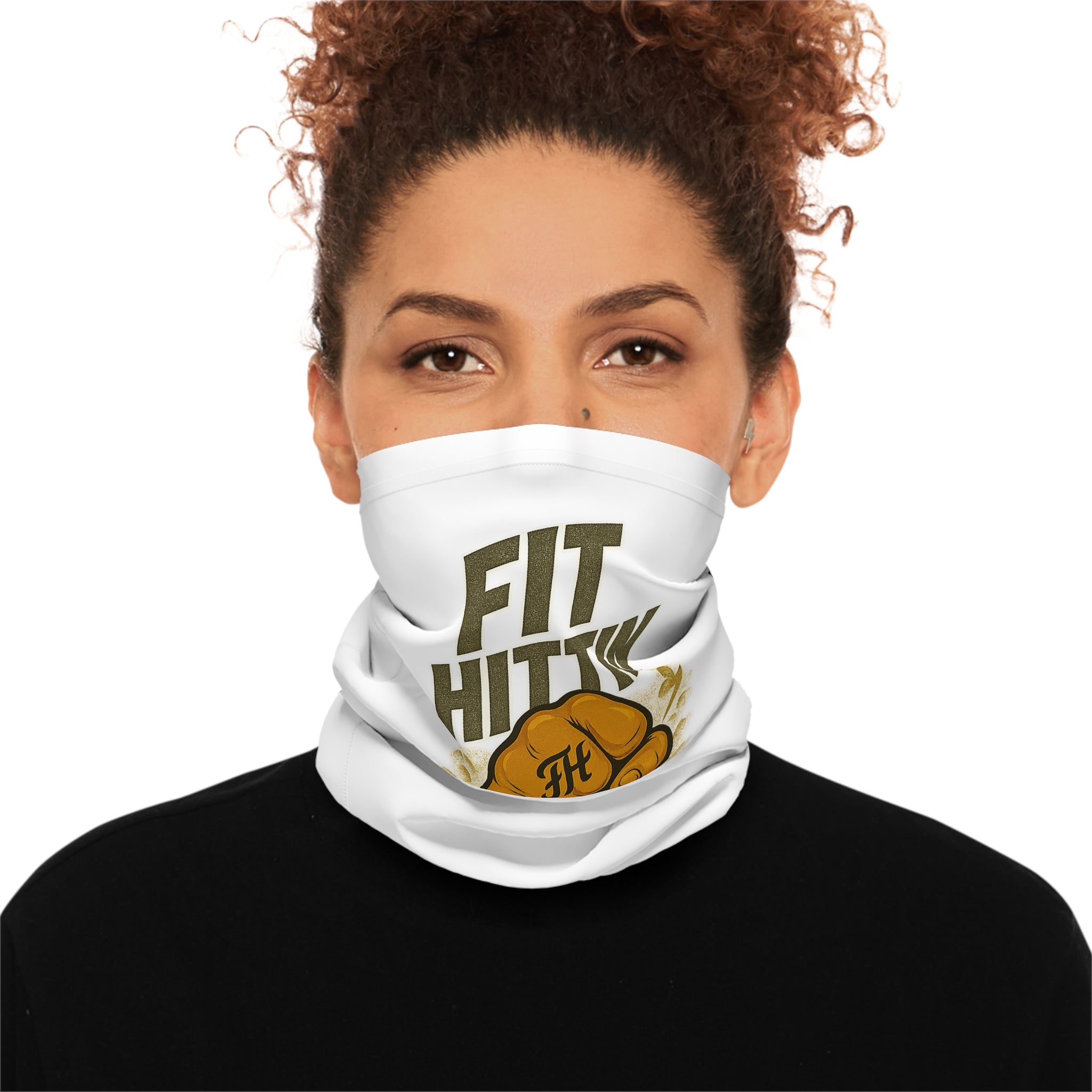 Neck Gaiter — "Fit Hittin" Boxing Gloves Performance Face Cover