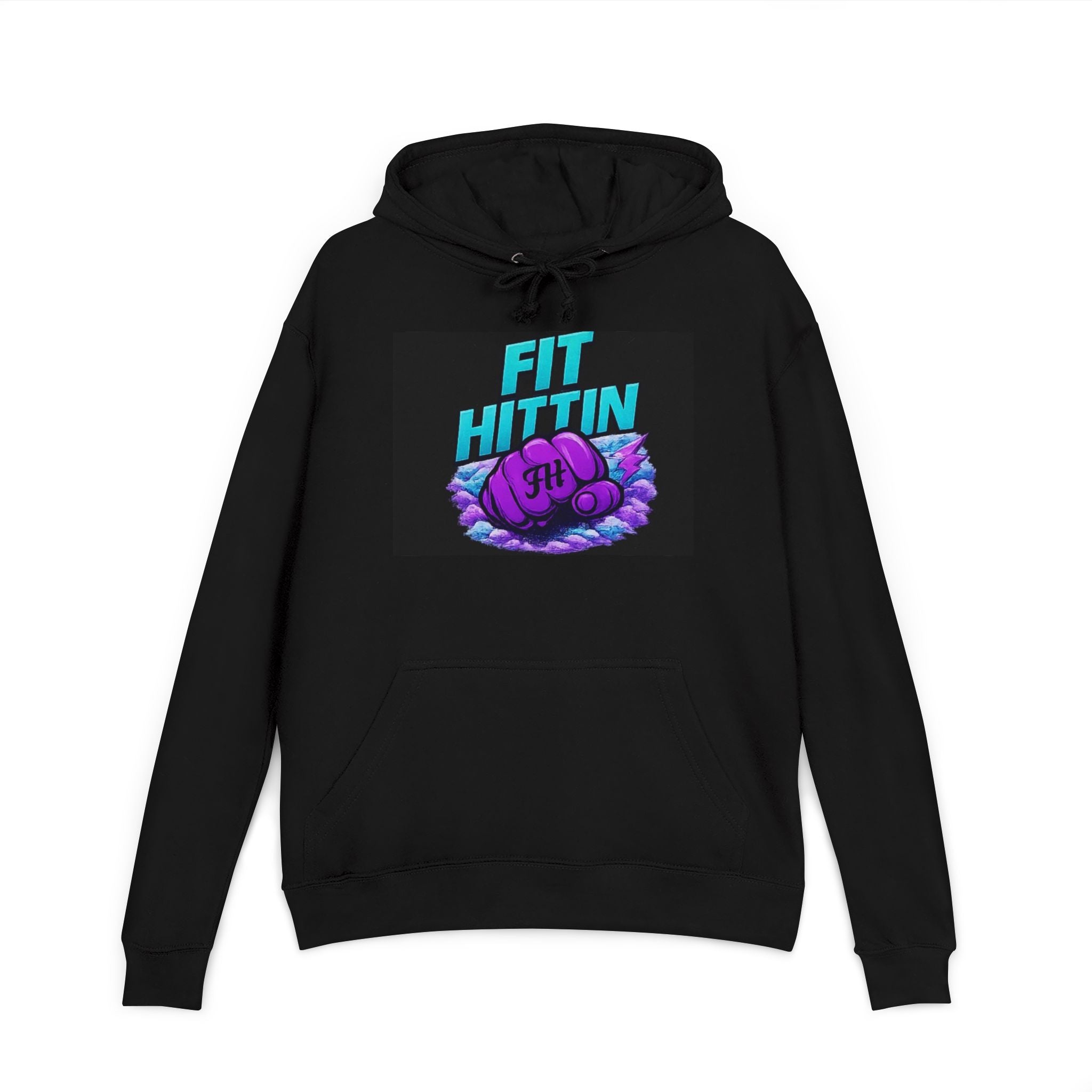 Fit Hittin Boxing Gloves Hoodie — Athletic Workout Pullover