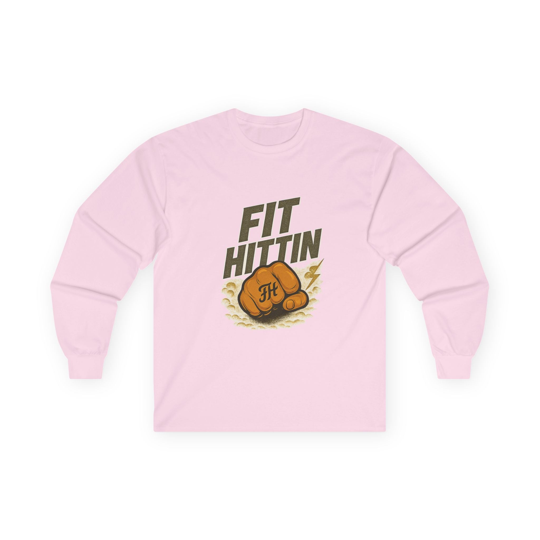 Fit Hittin Boxing Gloves Long Sleeve Tee