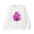 Fit Hittin Boxing Crewneck Sweatshirt — Pink Gloves Graphic