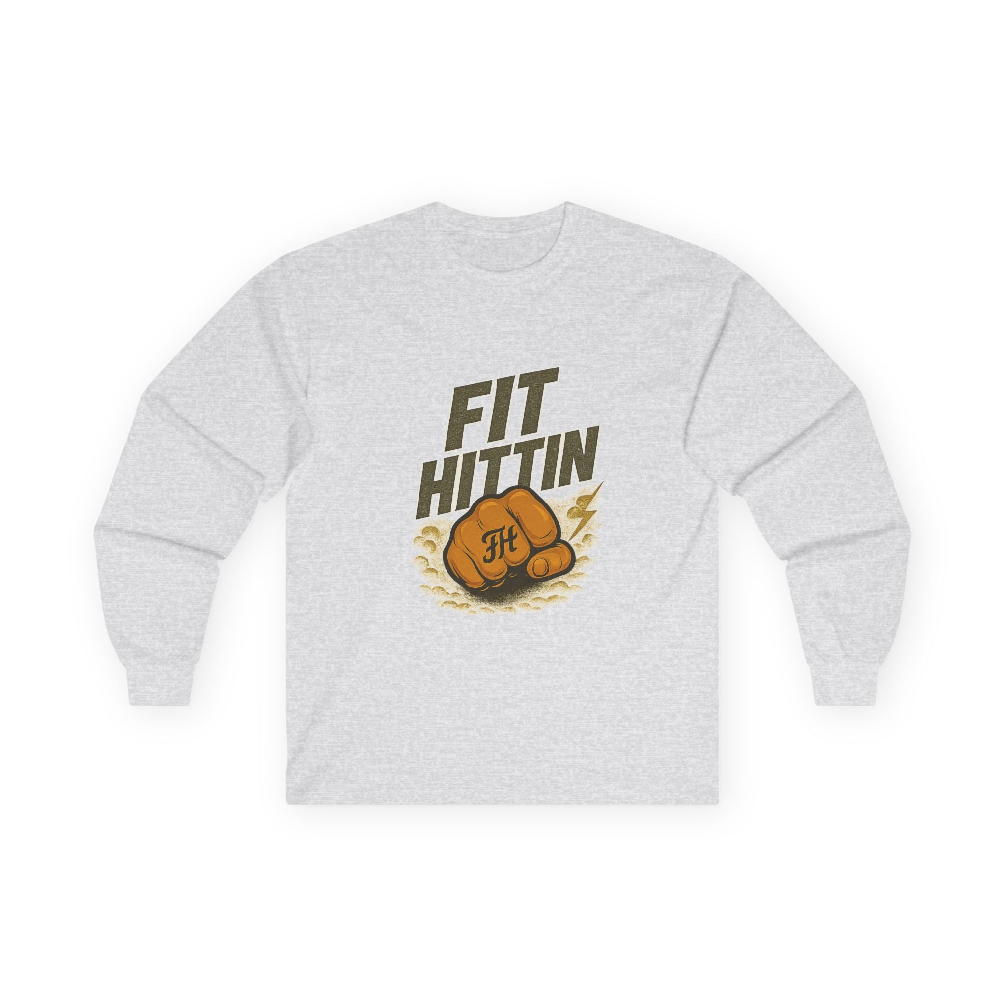 Fit Hittin Boxing Gloves Long Sleeve Tee