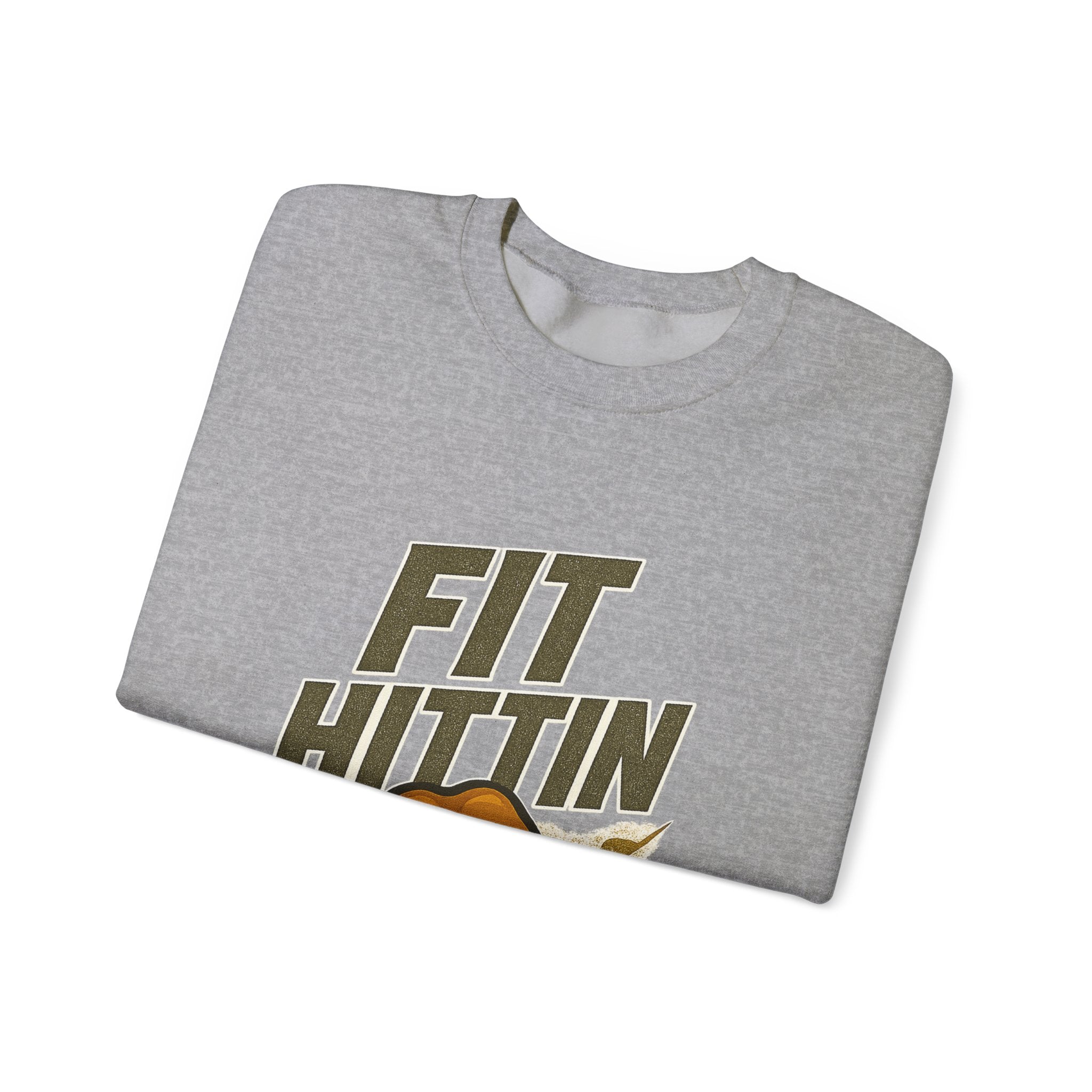 Fit Hittin Boxing Fist Crewneck Sweatshirt