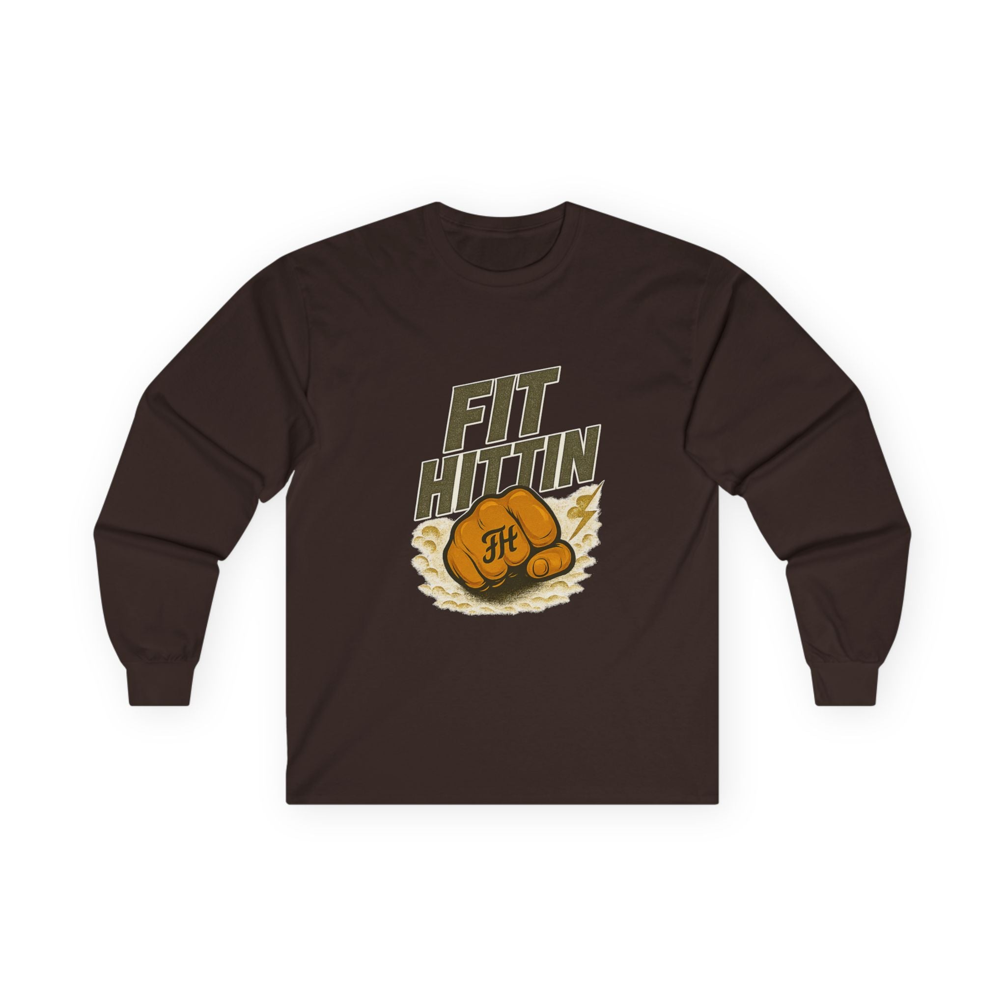 Fit Hittin Boxing Gloves Long Sleeve Tee