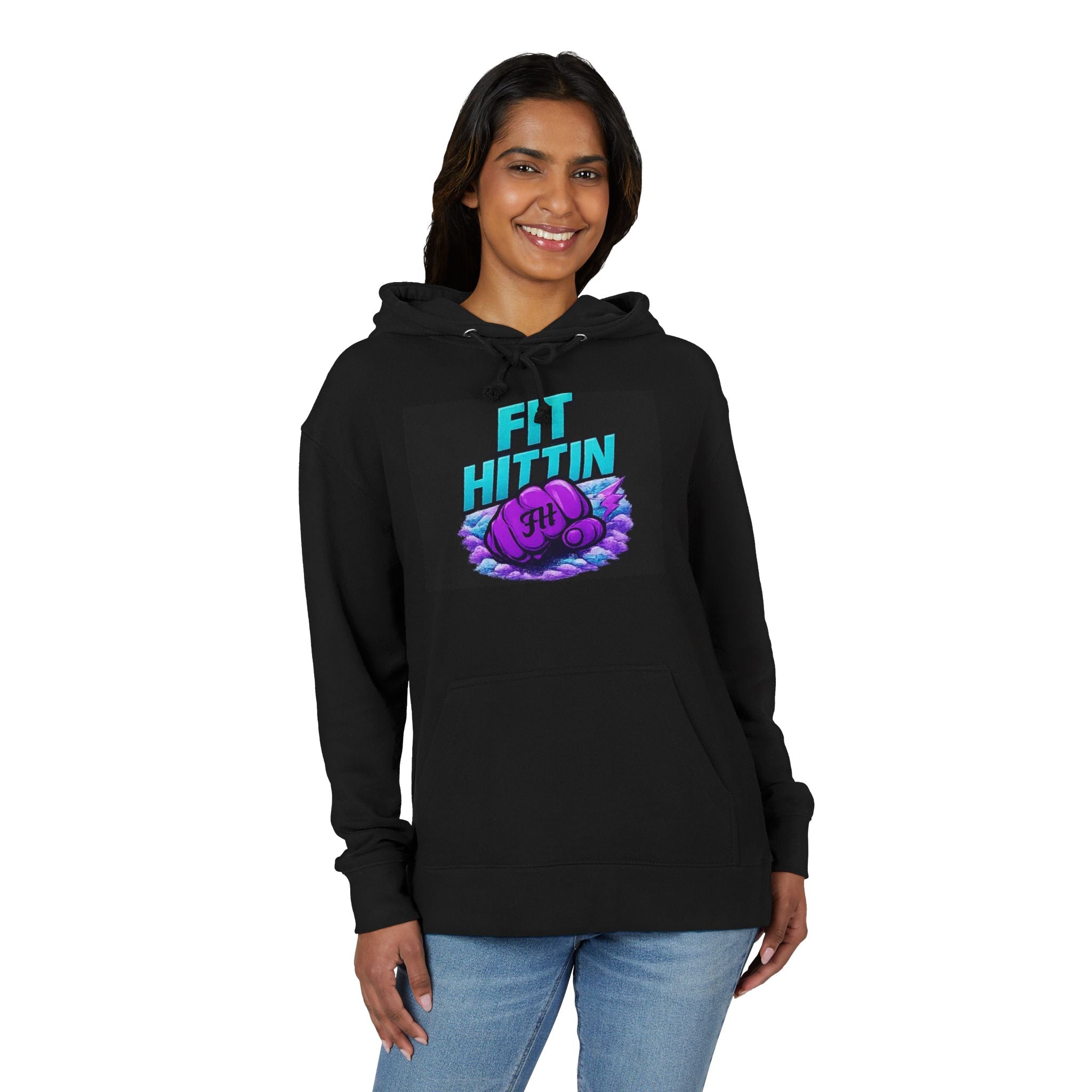 Fit Hittin Boxing Gloves Hoodie — Athletic Workout Pullover