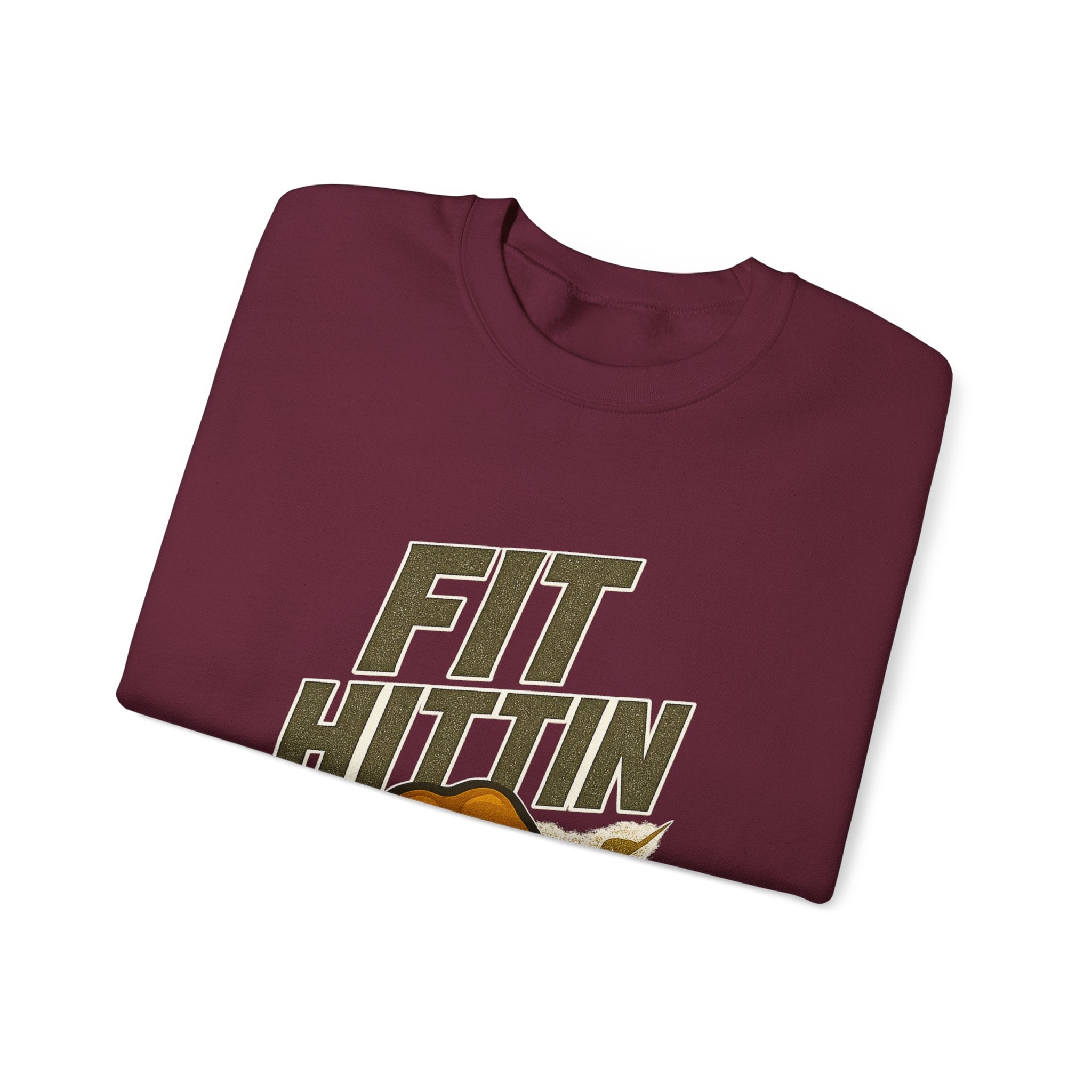 Fit Hittin Boxing Fist Crewneck Sweatshirt