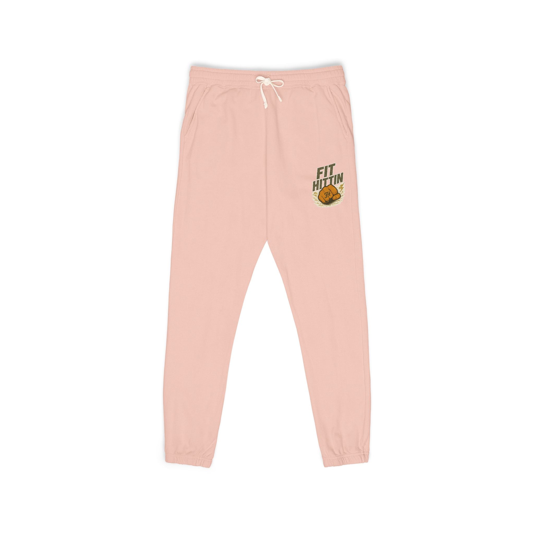 Cozy Chipmunk Pocket Sweatpants — 'Snack Time' Fleece Joggers