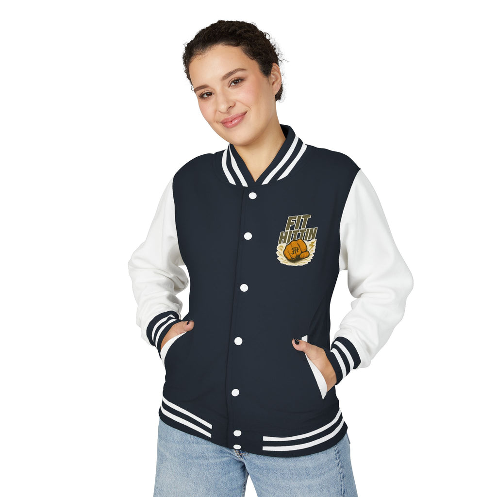 Letterman Jacket — "Eat Now" Vintage Turkey Patch Varsity Jacket