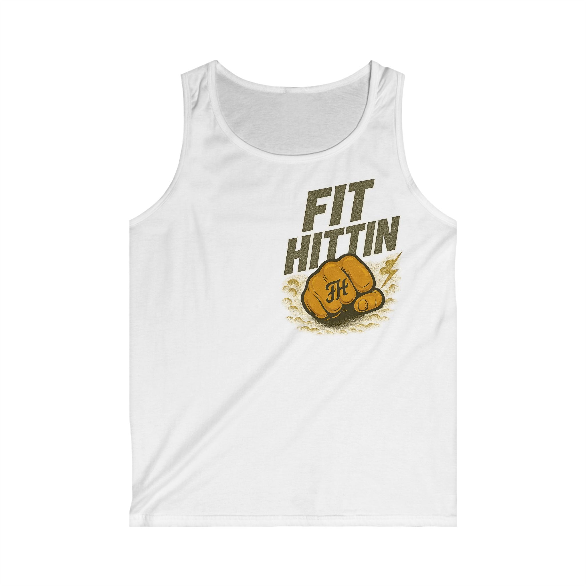Fit Hittin Boxing Tank Top — Men’s Gym Workout Muscle Tank