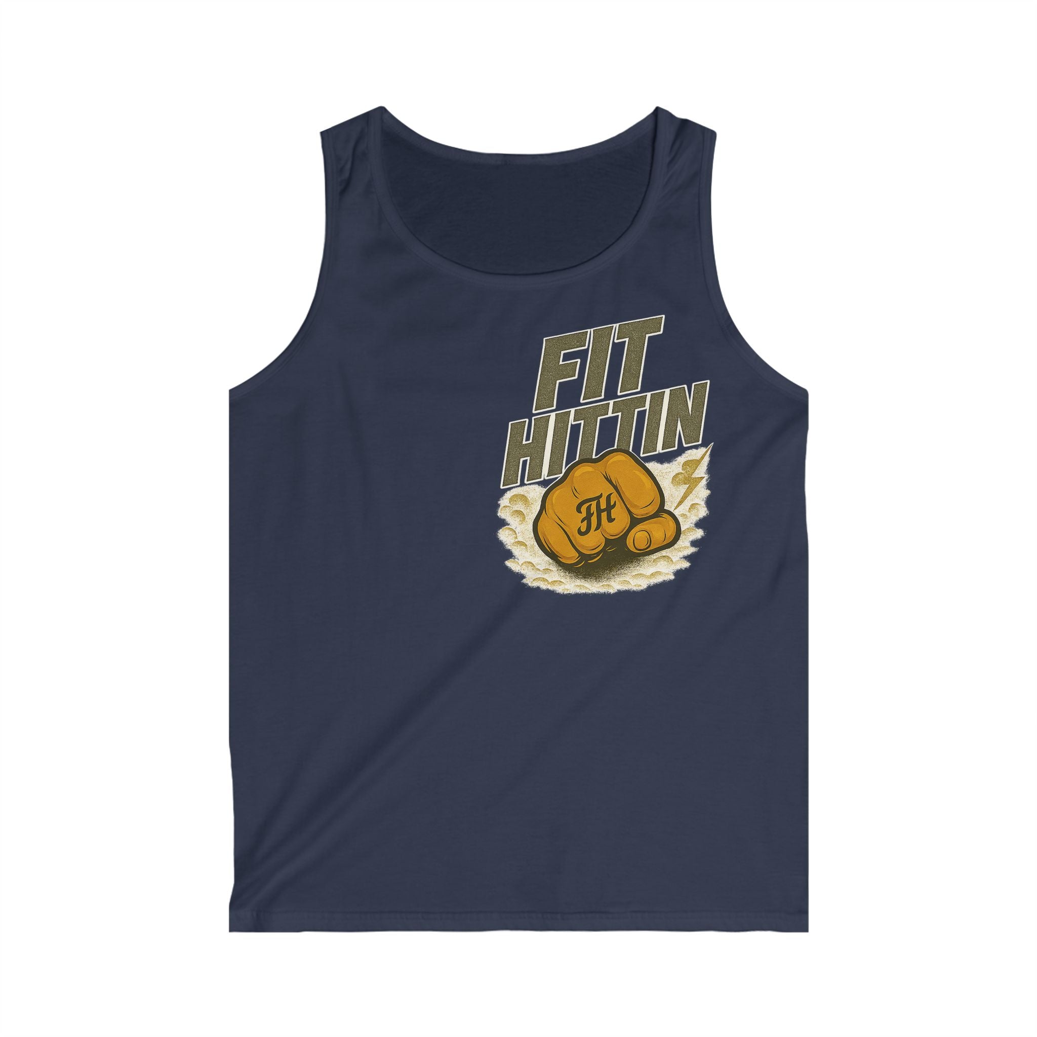 Fit Hittin Boxing Tank Top — Men’s Gym Workout Muscle Tank