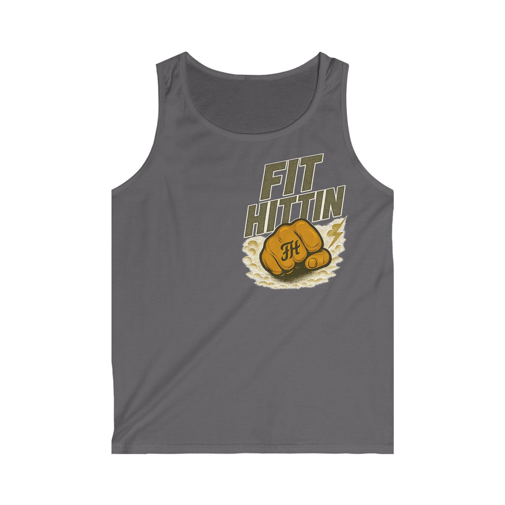 Fit Hittin Boxing Tank Top — Men’s Gym Workout Muscle Tank