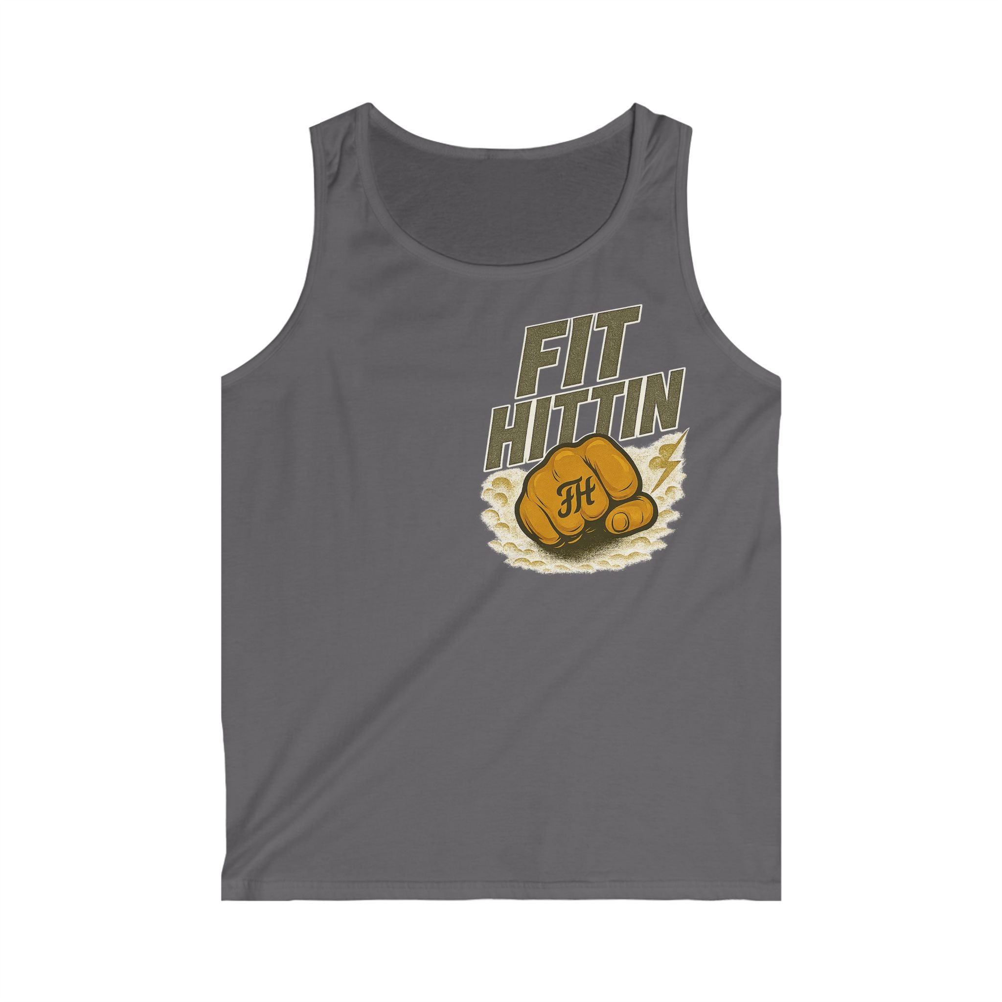 Fit Hittin Boxing Tank Top — Men’s Gym Workout Muscle Tank