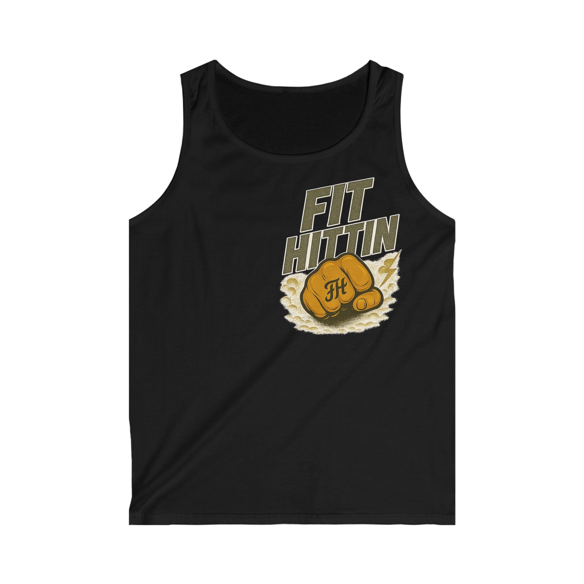 Fit Hittin Boxing Tank Top — Men’s Gym Workout Muscle Tank