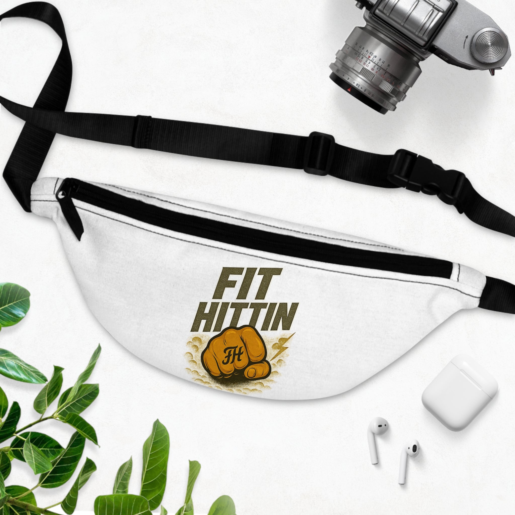 Fit Hittin' Boxing Fanny Pack — Workout Waist Bag for Gym & Active Lifestyles