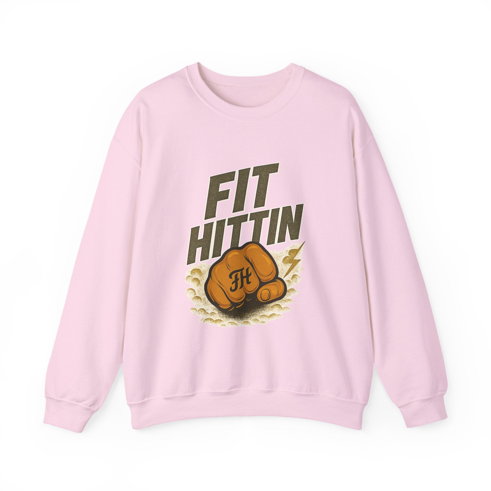 Fit Hittin Boxing Fist Crewneck Sweatshirt