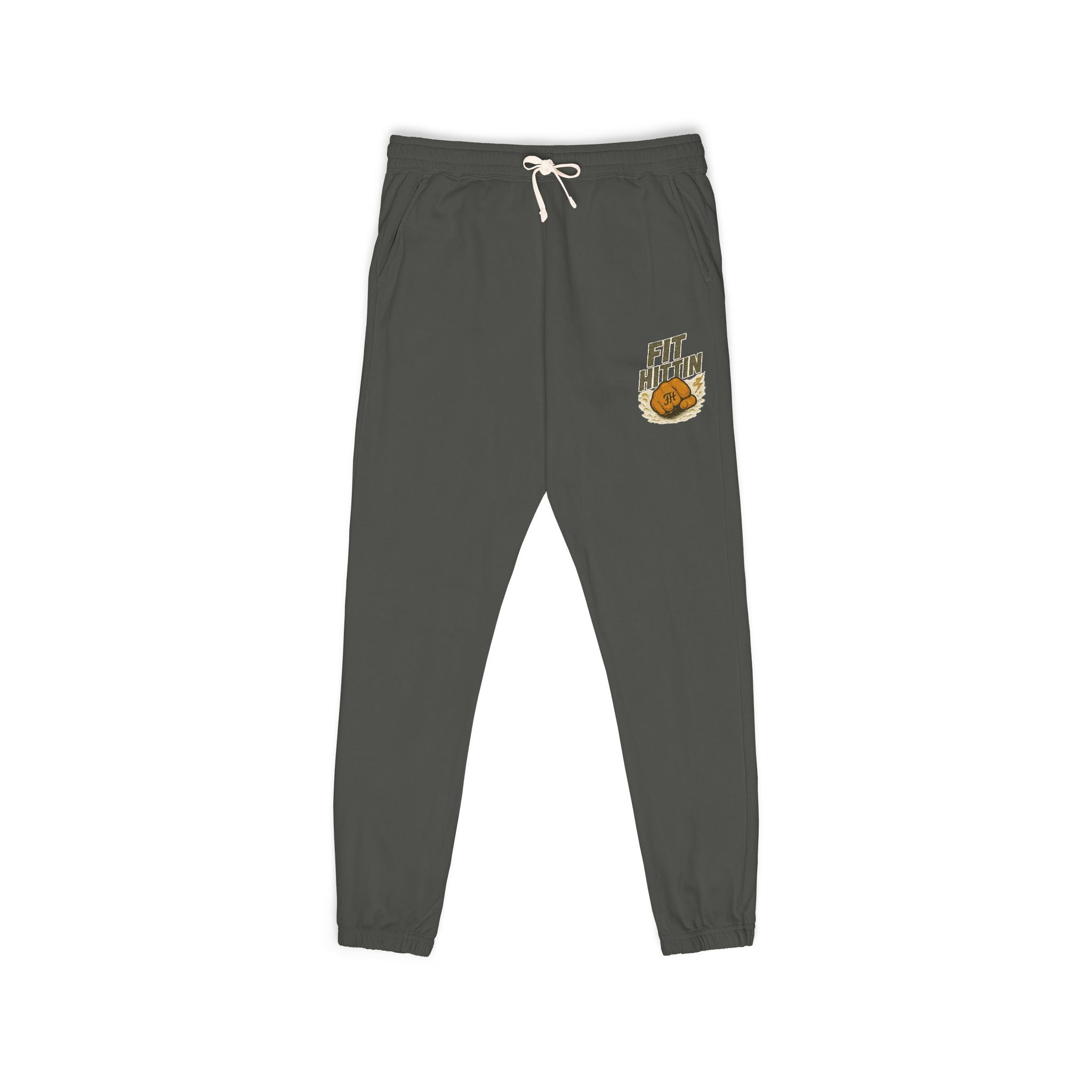 Cozy Chipmunk Pocket Sweatpants — 'Snack Time' Fleece Joggers