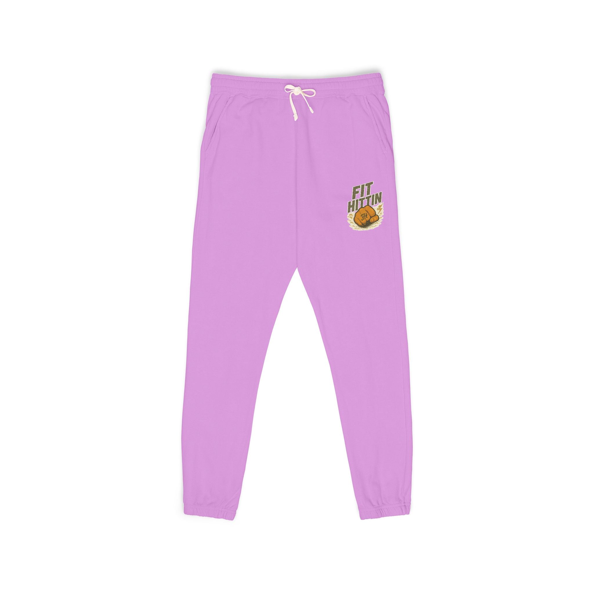 Cozy Chipmunk Pocket Sweatpants — 'Snack Time' Fleece Joggers