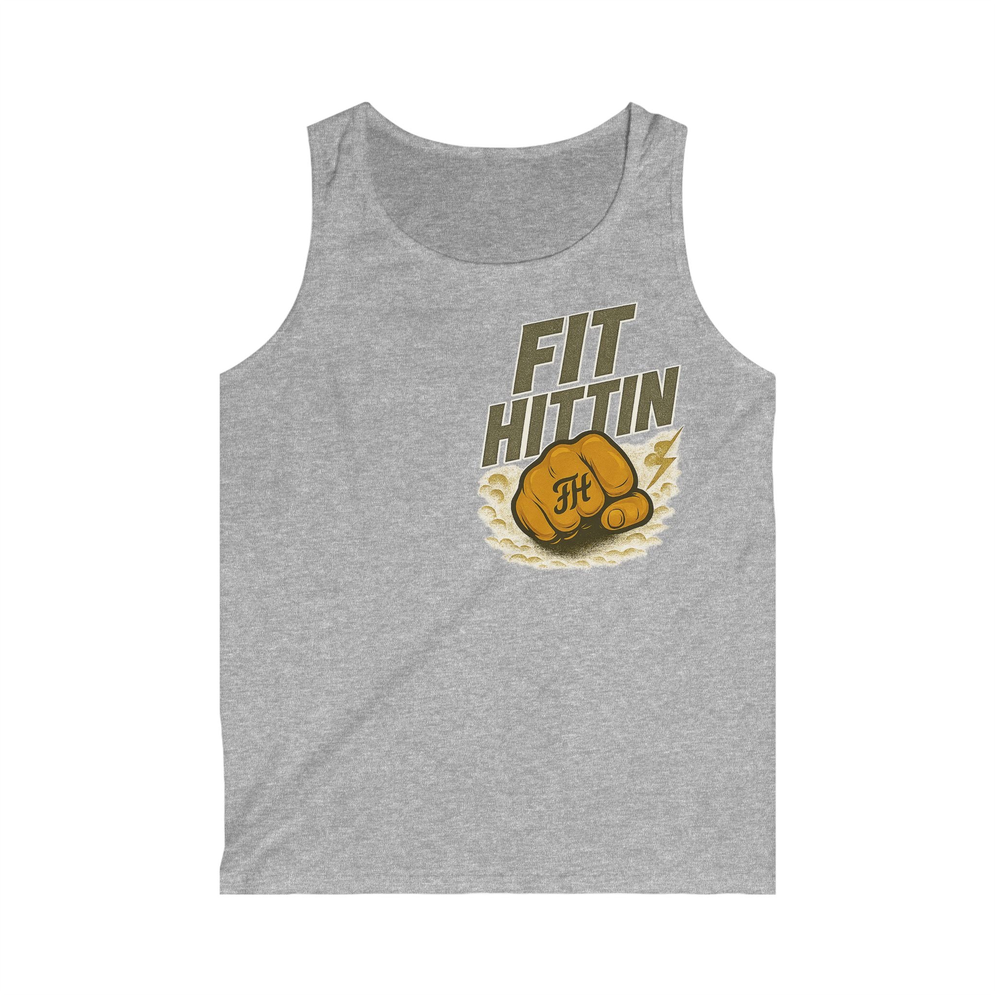 Fit Hittin Boxing Tank Top — Men’s Gym Workout Muscle Tank