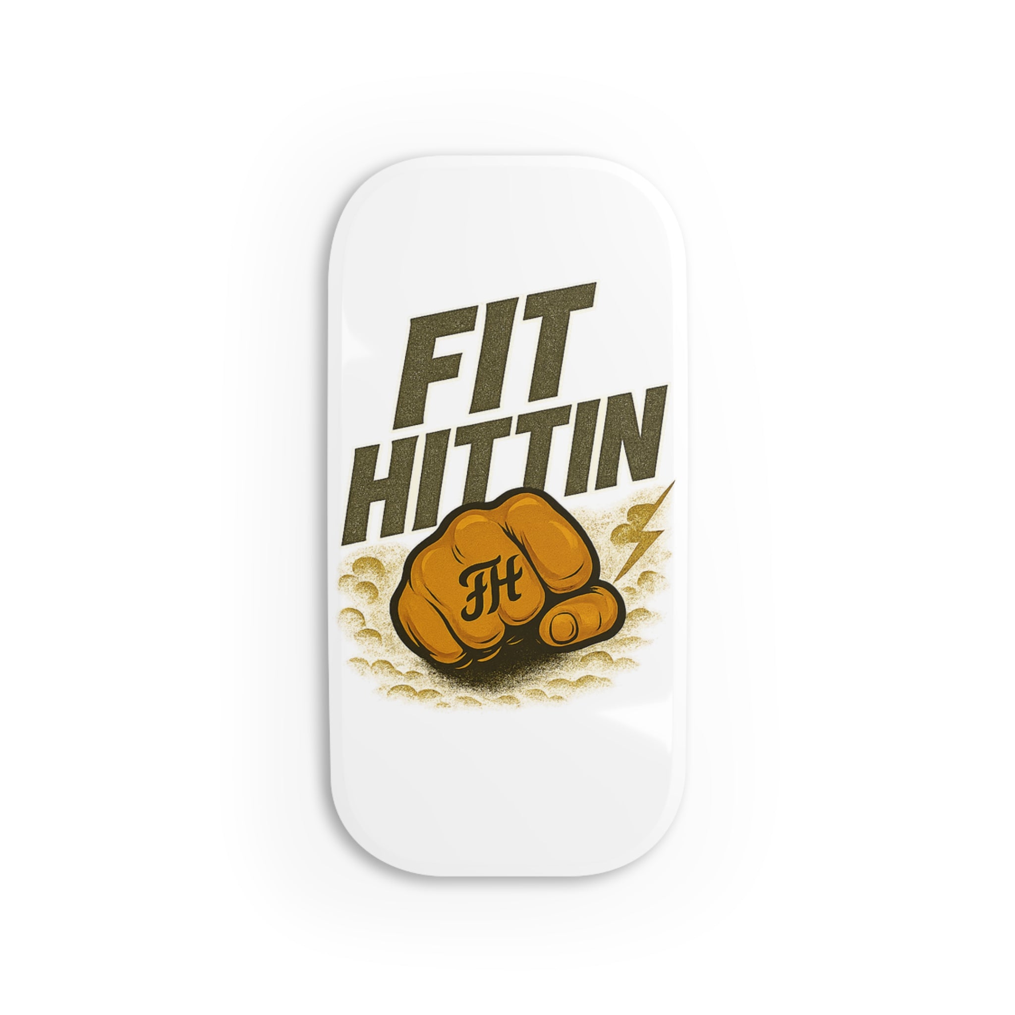 Fit Hittin Phone Grip & Stand — Boxing Fist Design