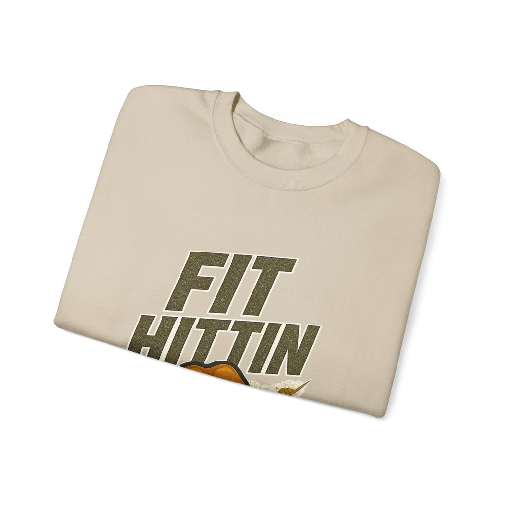 Fit Hittin Boxing Fist Crewneck Sweatshirt