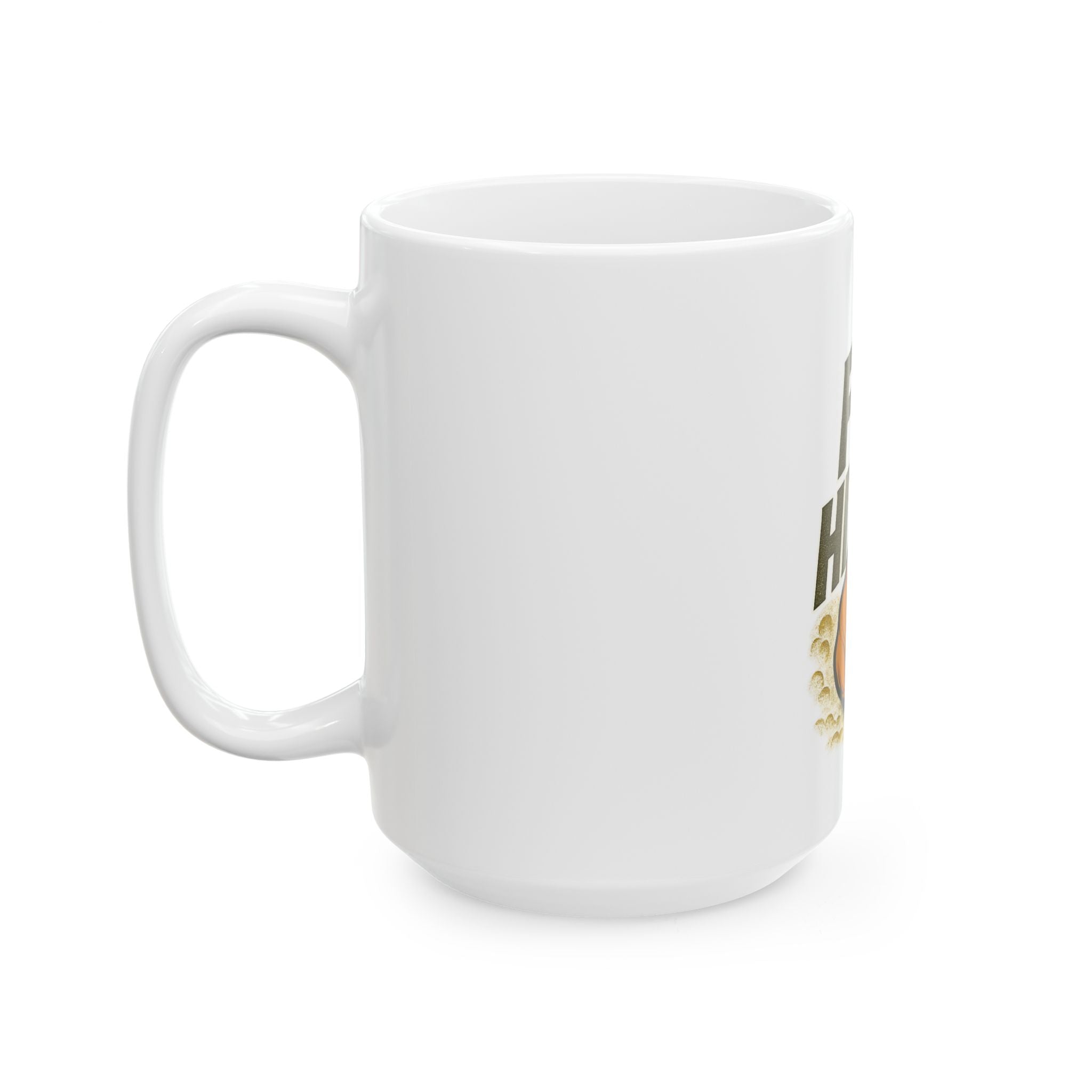 Fit Hittin Boxing Fist Ceramic Mug – Motivational Gym Coffee Cup (11oz & 15oz)