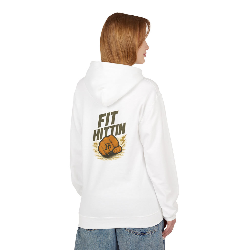 50 Years of Not Giving a Damn Hoodie — 'Fit Hittin' Boxing Graphic Back
